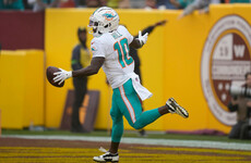 Tyreek Hill stars again as Dolphins crush Commanders