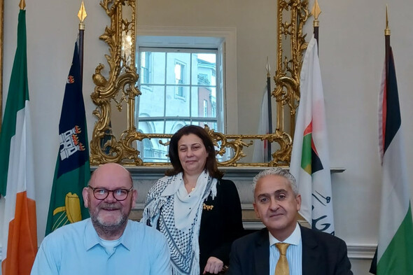Palestinian flag to be flown over Dublin city hall from tomorrow for seven days - Vimarsana News
