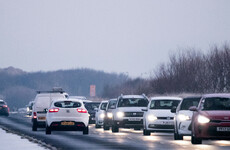 Warnings to motorists in eight counties where ice warning remains in place