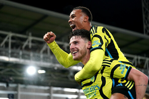 Rice scores 98th-minute header to nick seven-goal thriller for Arsenal - Vimarsana News