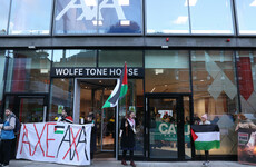 AXA offices in Dublin occupied by pro-Palestine activists