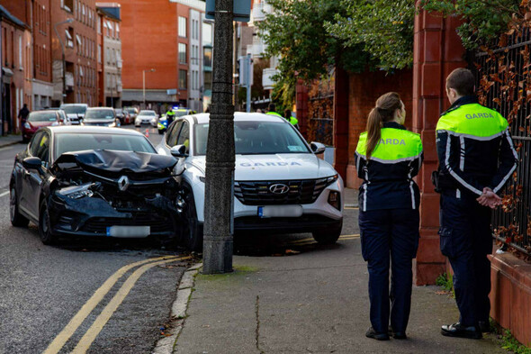 Two gardaí receive medical treatment after garda car rammed in Dublin - Vimarsana News