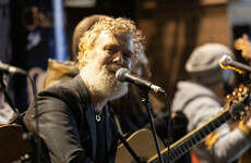 Thousands of Dubliners gather to watch annual Christmas Eve charity busk