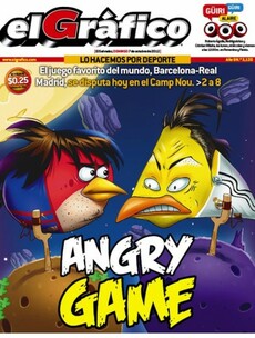 Here's your 'Messi and Ronaldo as Angry Birds' pic of the day