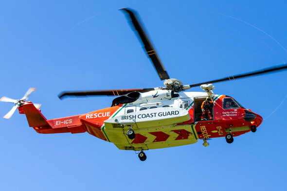 British Coast Guard aircraft assisted Irish helicopter rescue injured sailor off south coast - Vimarsana News