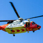 British Coast Guard aircraft assisted Irish helicopter rescue of injured sailor off south coast