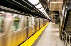 New York subway trains collide injuring 24