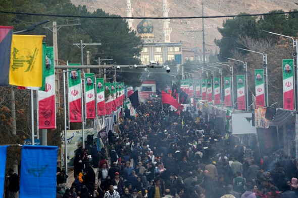 Iranian president joins mourners for funerals of 85 people killed by IS bombings - Vimarsana News