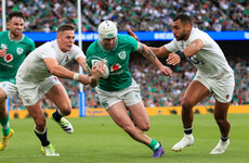 Mack Hansen ruled out of Ireland's Six Nations campaign with shoulder injury