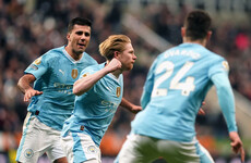 De Bruyne returns to inspire City comeback against Newcastle