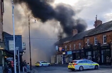 Emergency services battle fire at workshop in Rathgar
