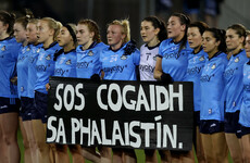 Dublin ladies football team call for ceasefire in Gaza before league opener