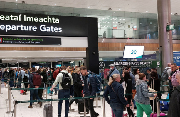 Dublin Airport terminals extra busy today as 29 flights