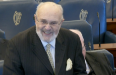 Senator David Norris delivers his final Seanad speech as he retires after 36 years