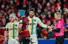 Northampton hooker Langdon banned for 4 weeks after Munster red card
