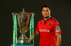 Blazing squad: Doug Howlett happy to lead Munster into Stade de France hot-house