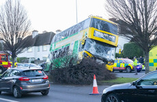 Road closed after bus crash in south Dublin