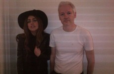 Unlikely Celebrity Meeting of the Day: Lady Gaga and Julian Assange