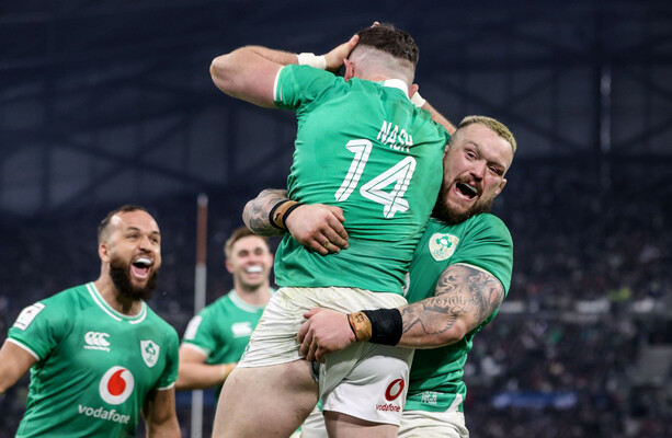 L'Irlande, qui a inscrit cinq essais, fait un bon début pour sa défense en Grand Chelem en France