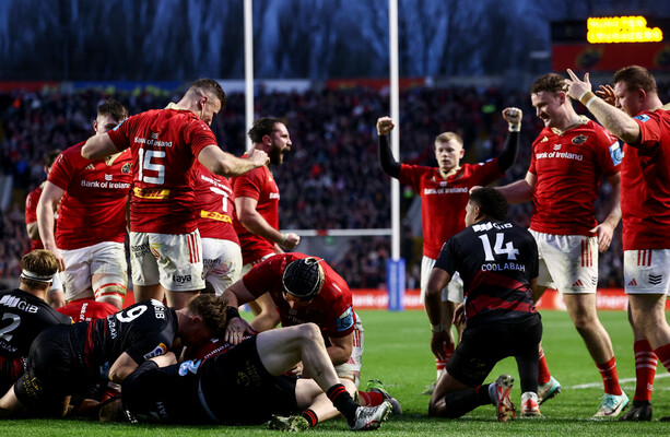 Le Munster s'échappe avec une victoire sur les Croisés à Páirc Uí Chaoimh