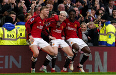 Young guns Hojlund, Garnacho fire Man United into top six