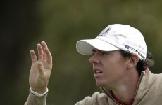 Update: Rory McIlroy sinks amid World Golf Final wash-out