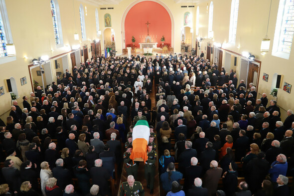 Politicians arrive at state funeral of John Bruton - Vimarsana News