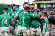 Six-try Ireland storm past Italy to take another step towards Grand Slam defence