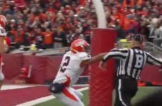 VIDEO: This is why you shouldn't try to high-five a referee