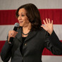 US Vice President Kamala Harris says she's 'ready to serve' as debates continue over Biden's age
