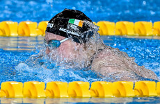 Sligo native Mona McSharry 'gutted' after fifth-place finish in World 100m breaststroke