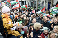 Tens of thousands call for Gaza ceasefire at march supporting Palestine in Dublin