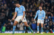 Rodri rescues draw for Man City against Chelsea