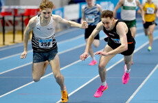 Watch: Doyle and Griggs' 1,500m final lap thriller was a highlight at National Indoors