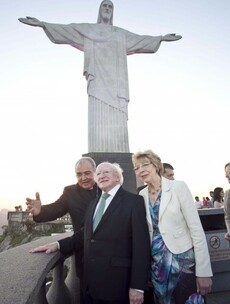 Brazil's Christ the Redeemer to go green for Paddy's Day