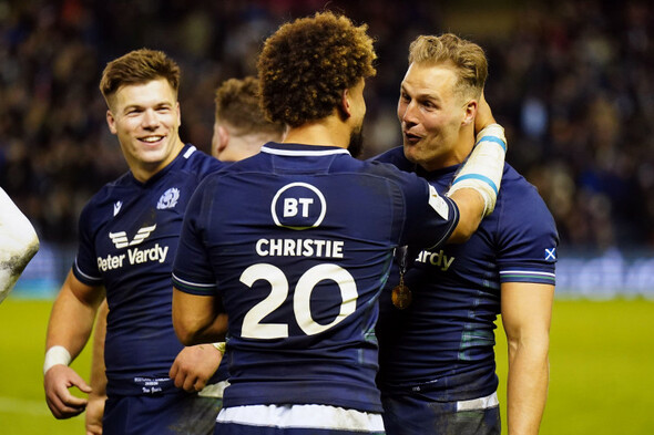 Van der Merwe scores a hat-trick as Scotland beat England - Vimarsana News