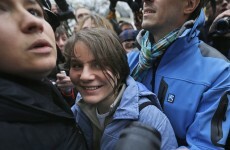 Freed Pussy Riot rocker slams 'strange game' by authorities after release