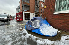 Some homeless asylum seekers offered accommodation last night back in their tents