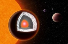 Astronomers find diamond planet twice the size of Earth