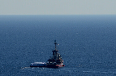 First ship carrying humanitarian aid leaves Cyprus bound for war-ravaged  Gaza