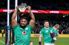 Ireland's Aki on shortlist for 6N player of the championship