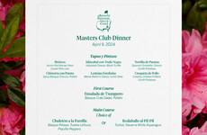 Here's what Jon Rahm has on the menu for his Champions Dinner at the Masters