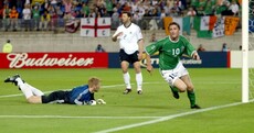 Because we need something to cling to, here's Robbie's equaliser from the 2002 World Cup