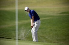 Fisher leads despite first tee slip-up in Portugal