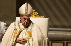 Pope Francis leads Easter vigil in the Vatican after pulling out of earlier event last minute