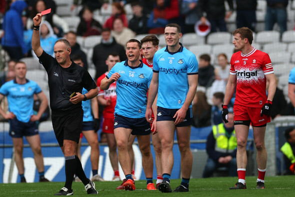 Dublin to consider appeal after Brian Fenton sees red against Derry - Vimarsana News