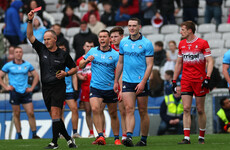 Dublin to consider appeal after Brian Fenton sees red against Derry