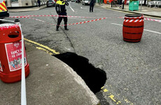 'Concerning' that sinkhole in Sandymount road had 'formed over a long time', says councillor