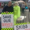 People of West Cork protesting the loss of fourth ambulance