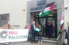 Pro-Palestine group delivers petition to RTÉ studio in Cork calling for Eurovision boycott